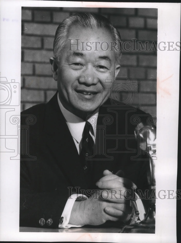 1958 Press Photo Tran Van Chuong, former South Vietnamese ambassador - mja73062- Historic Images