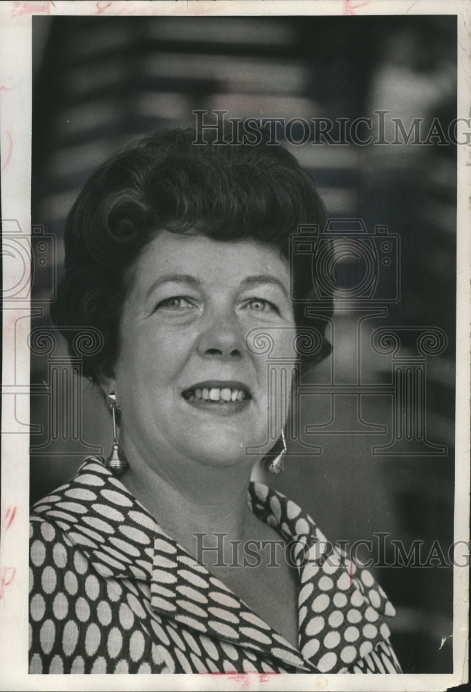 1970 Press Photo League of Women Voters in Green Bay Member, Ruth Clusen- Historic Images