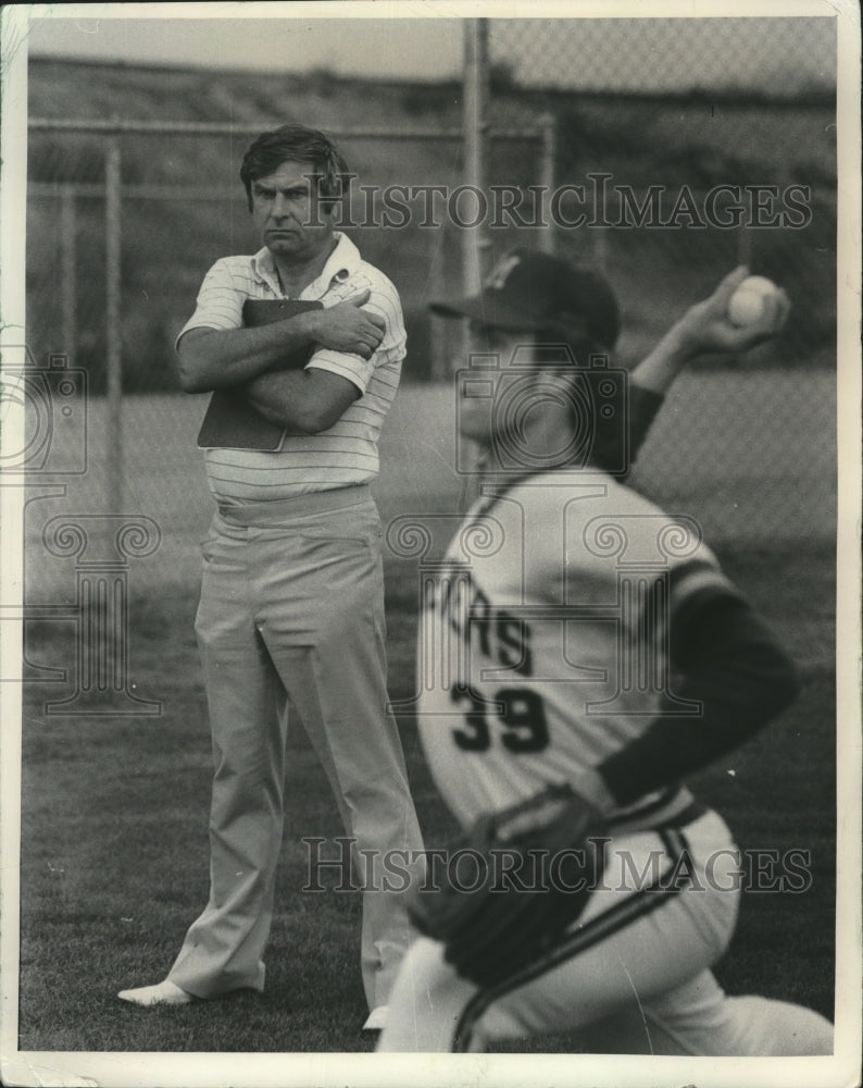 1978 Press Photo Milwaukee Brewers Baseball Coach Harry Dalton - mja73281- Historic Images