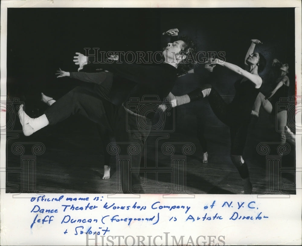 1988 Press Photo Dance Theater Workshop Company of NYC Directed by Jeff Duncan- Historic Images