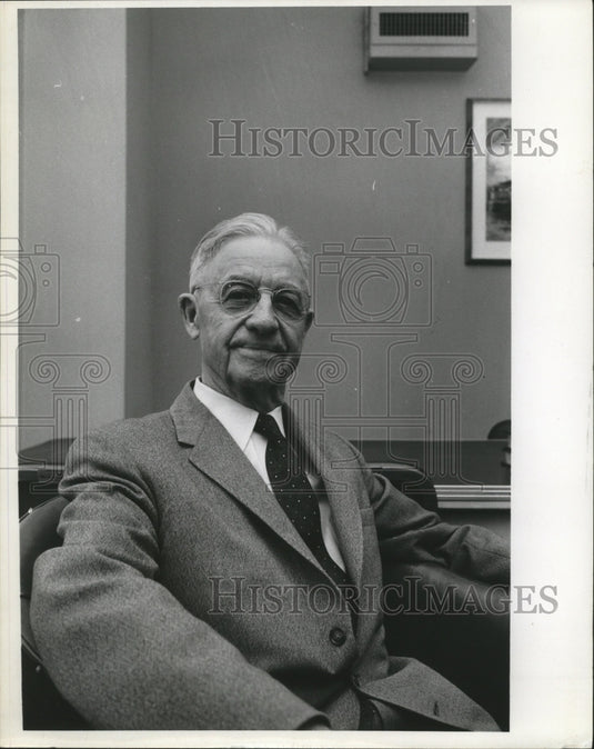 1968 Press Photo Will C. Conrad - mja74601