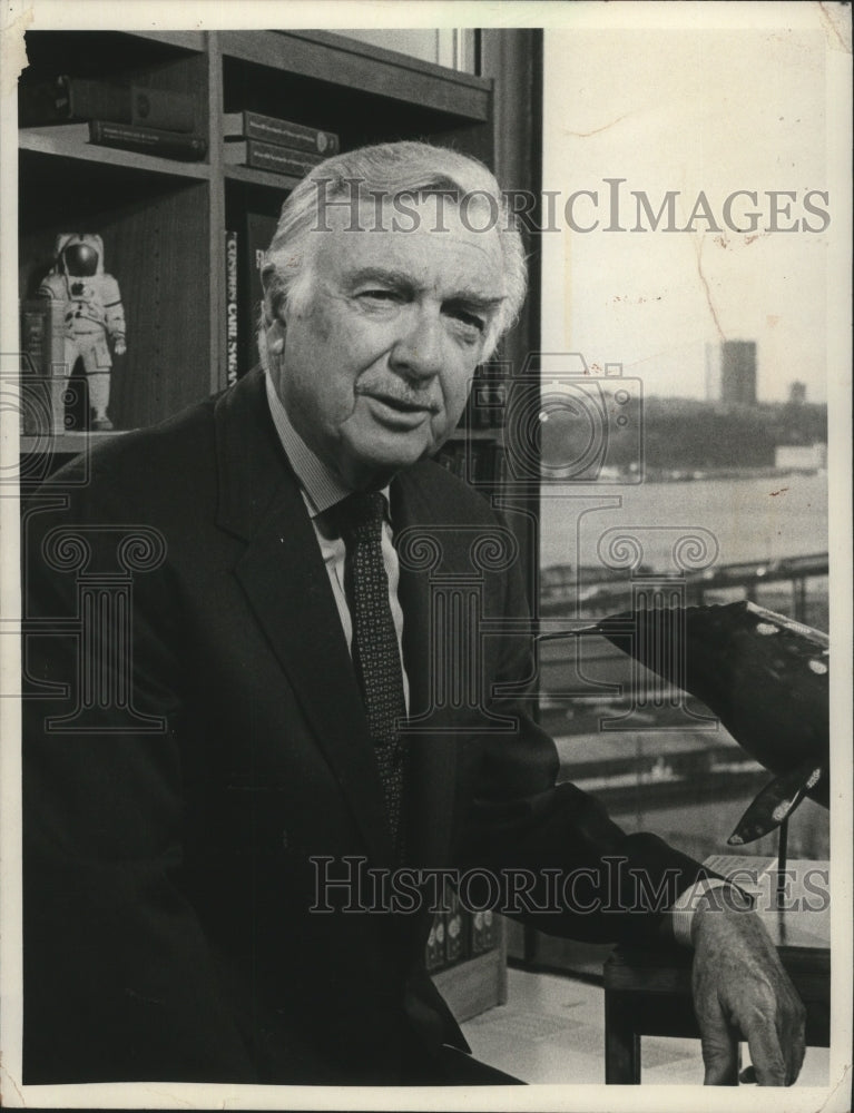 1981 Press Photo &quot;Walter Cronkite&#39;s Universe&quot; returns to the screen Sunday night- Historic Images