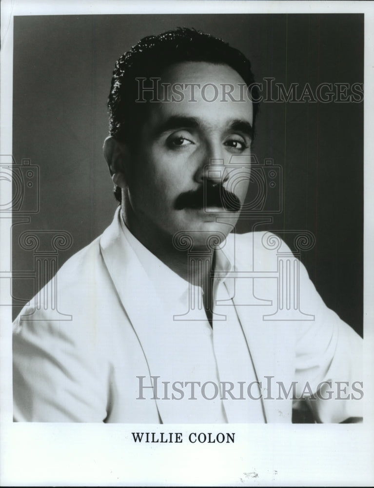 1992 Press Photo Singer Willie Colon - mja76054- Historic Images