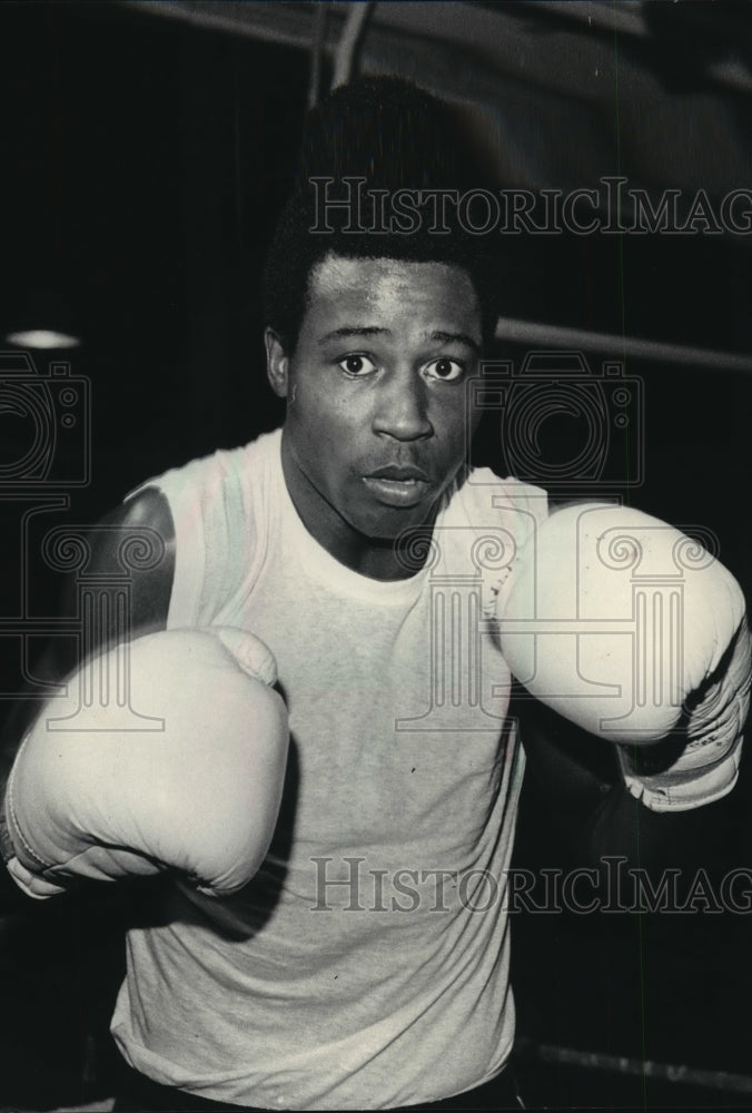 1985 Press Photo Don Lee, a 24-year-old middleweight boxer in Milwaukee- Historic Images