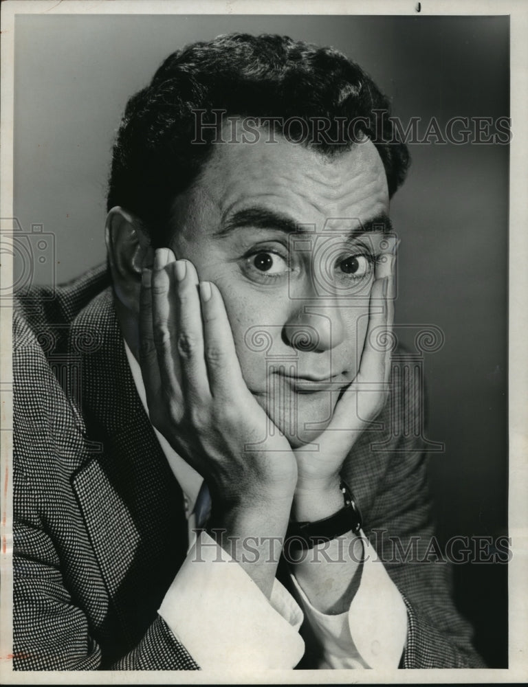 1963 Press Photo Comic Actor Bill Dana Who Plays Characters Like Jose Jimenez- Historic Images