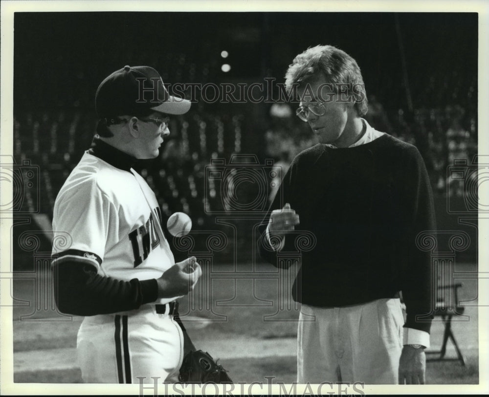 Press Photo Film clip from movie, "Major League" - mja77830- Historic Images