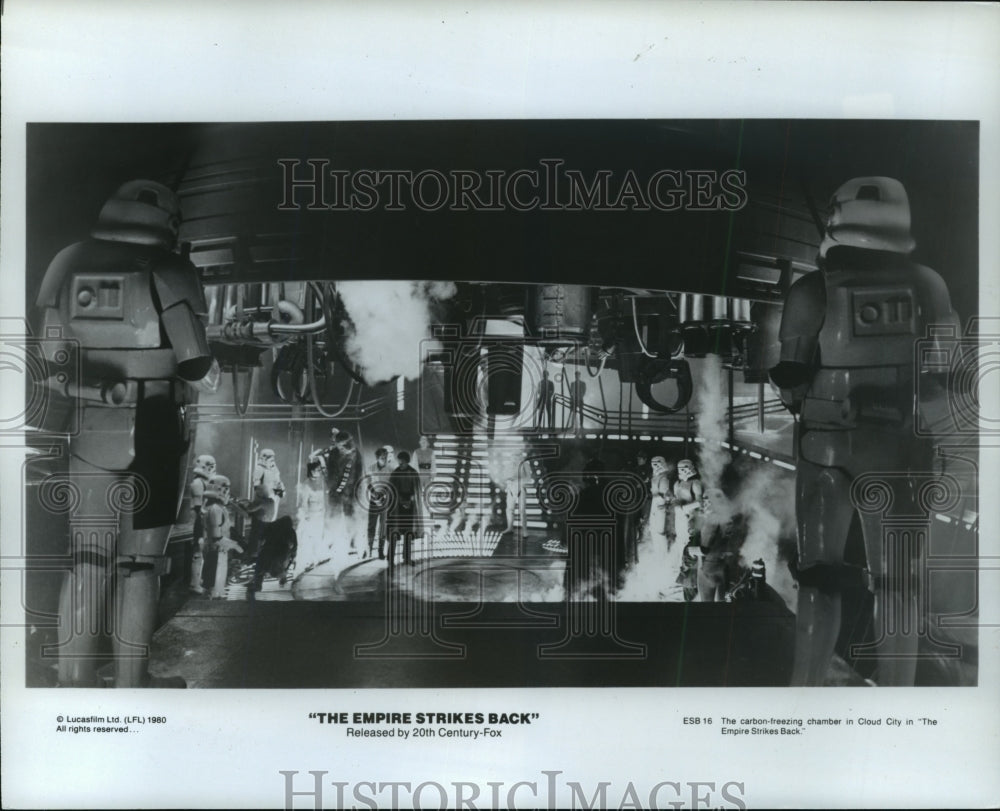 1981 Press Photo "The Empire Strikes Back" movie scene - mja78420- Historic Images