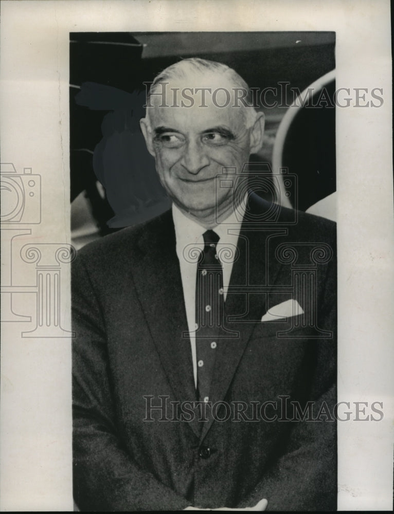 1961 Press Photo Lucius D. Clay, President Kennedy&#39;s representative in Berlin- Historic Images