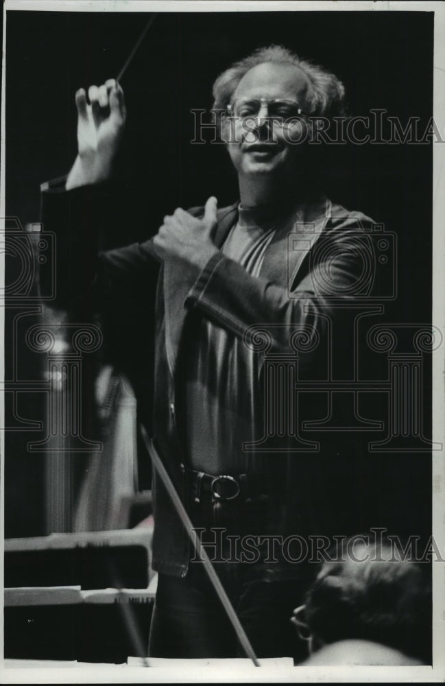 1977 Press Photo Michael Charry Music Director of the Peninsula Music Festival- Historic Images