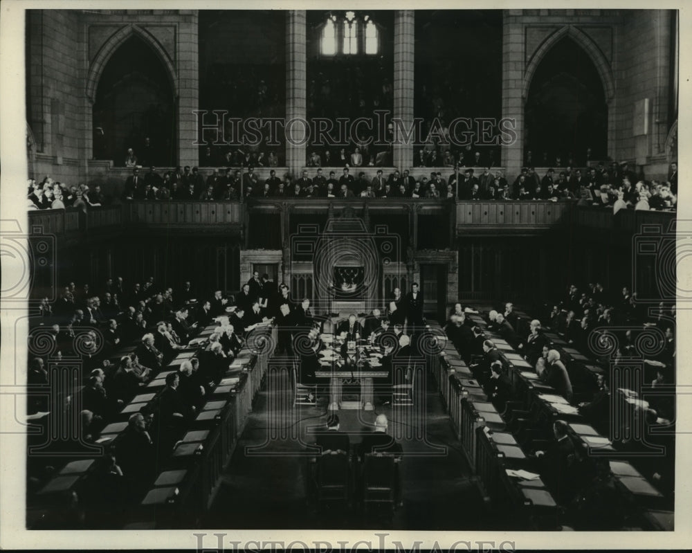 1932 Press Photo Imperial Economic Conference at Ottawa Parliament Building- Historic Images