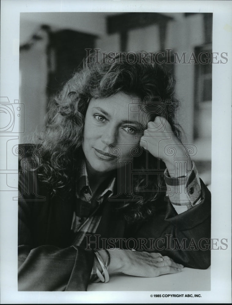 1985 Press Photo Jacqueline Bisset, US actress - mja83298- Historic Images