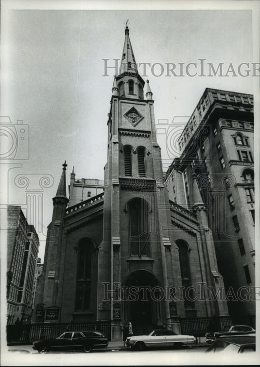 1968 Press Photo The Marble Collegiate Church, New York City- Historic Images
