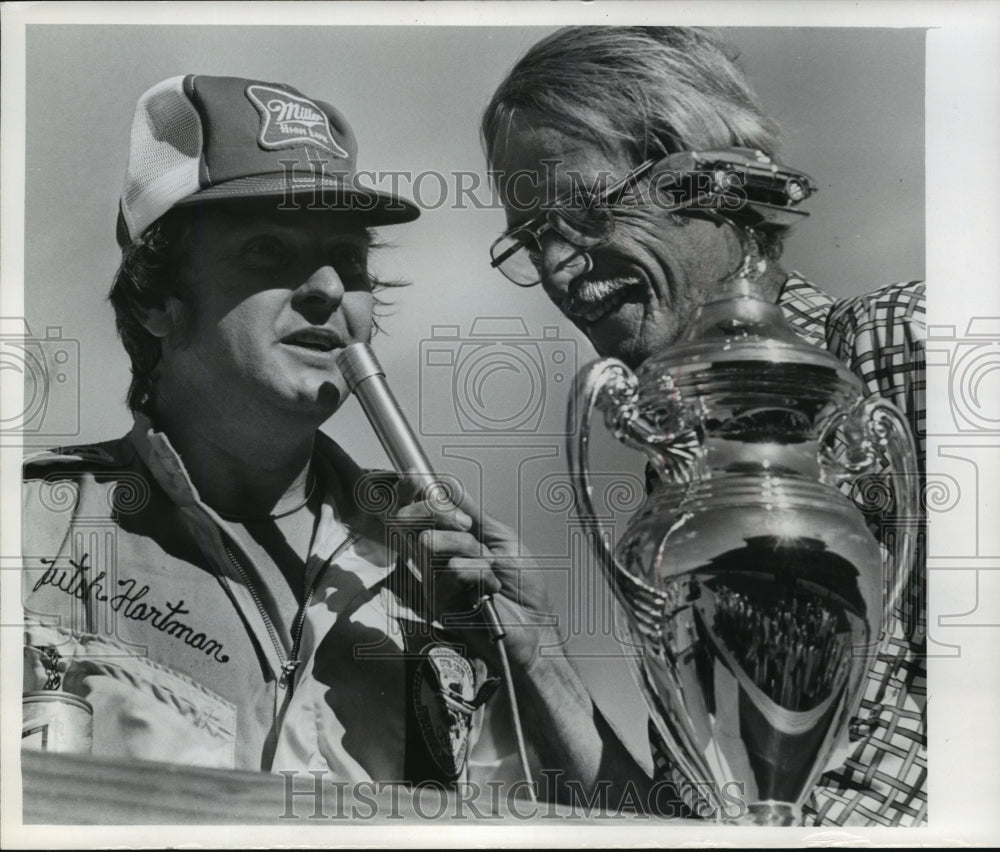 1976 Press Photo Butch Hartman, Auto Racer- Historic Images