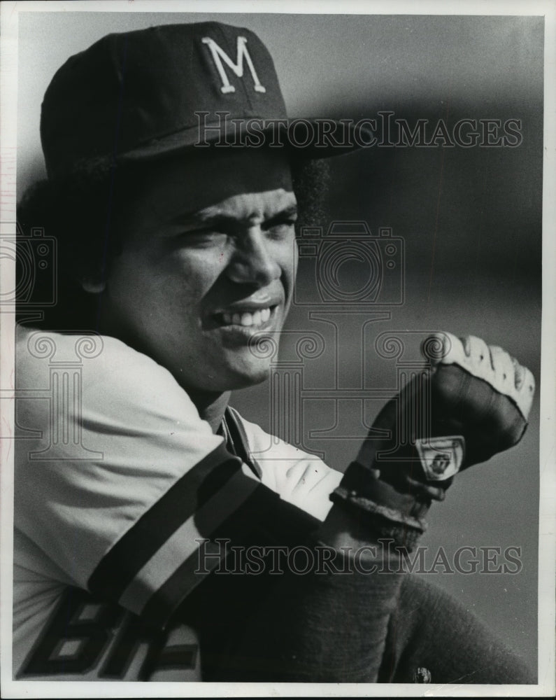 1977 Press Photo Baseball- Sixto Lezcano, surprised by success - mja84199- Historic Images