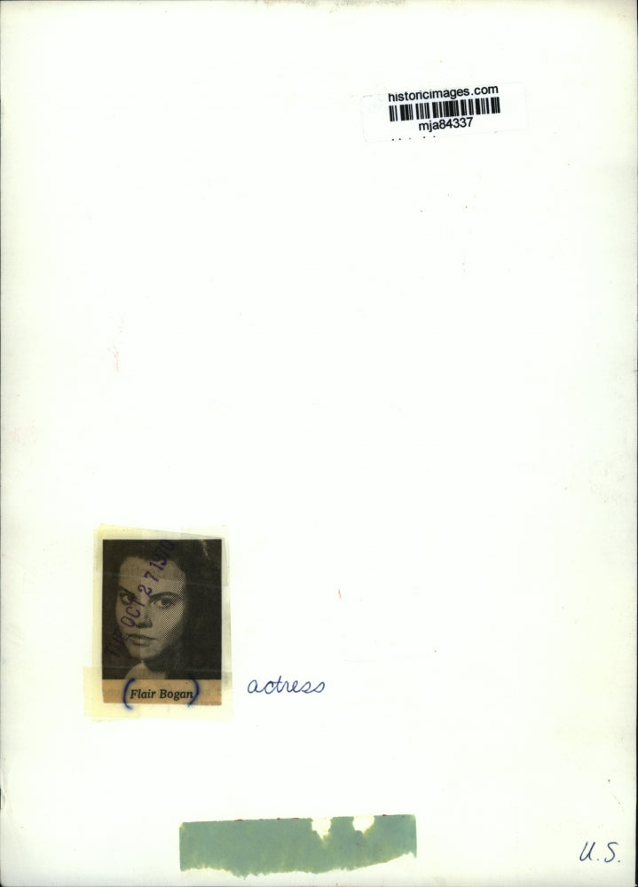 1970 Press Photo Actress Flair Bogan