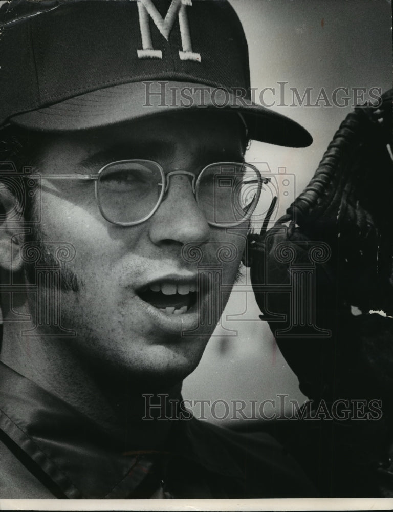 1971 Press Photo Milwaukee Brewers Player Skip Lockwood - mja84586- Historic Images