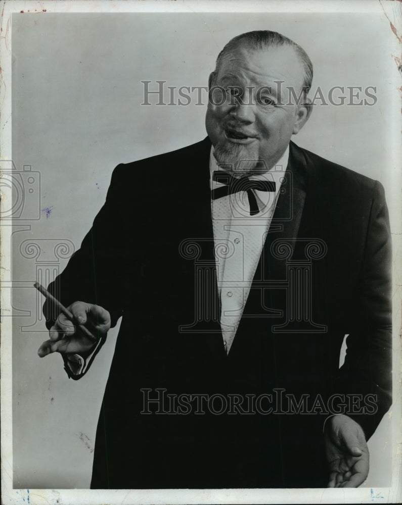 1965 Press Photo Singer Burl Ives for &quot;O.K. Crackerby!&quot; ABC TV Program- Historic Images