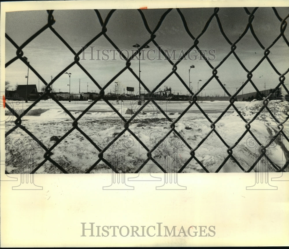 1980 Press Photo Wisconsin Olympic Rink, Speed Skating Rink at State Fair Park- Historic Images