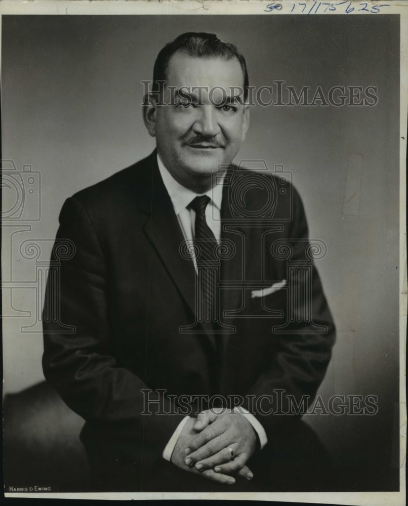 1968 Press Photo Clement J. Zablock, Representative, Democrat - Wisconsin- Historic Images