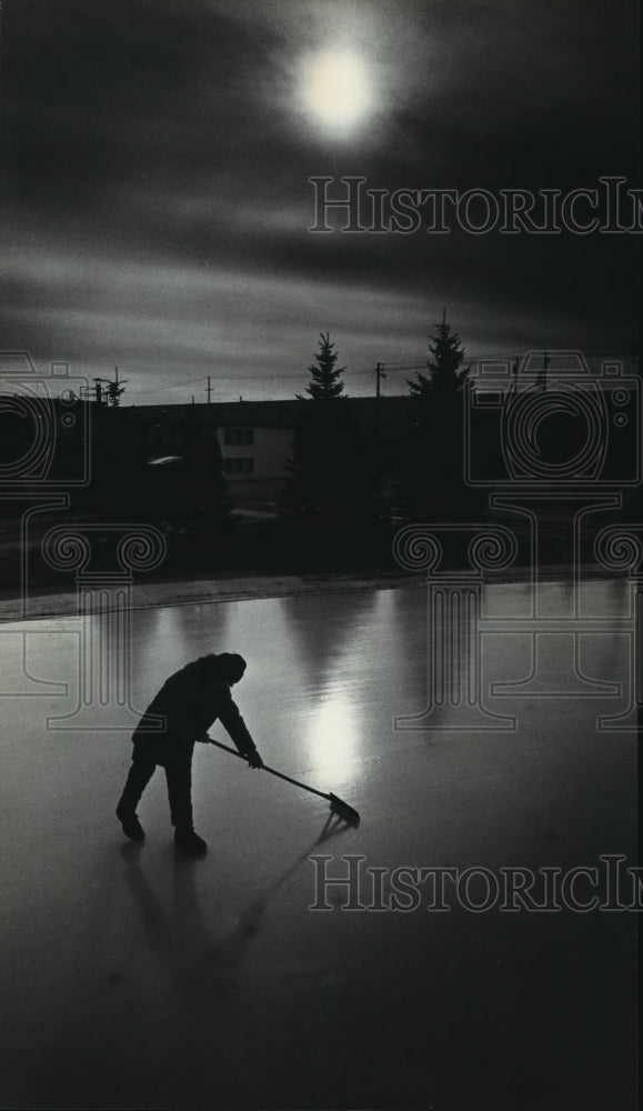 1982 Press Photo Wisconsin Olympic Ice Skating Rink at State Fair Park- Historic Images