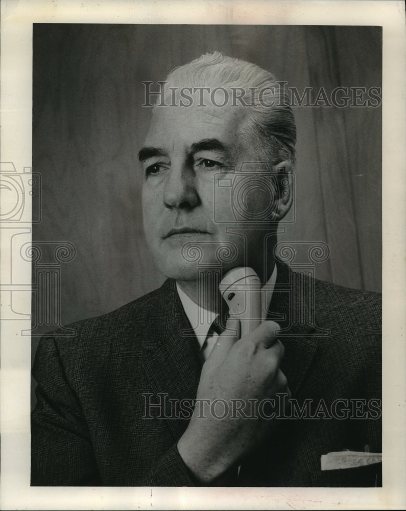 1964 Press Photo New artificial larynx produced by Wisconsin Bell Company