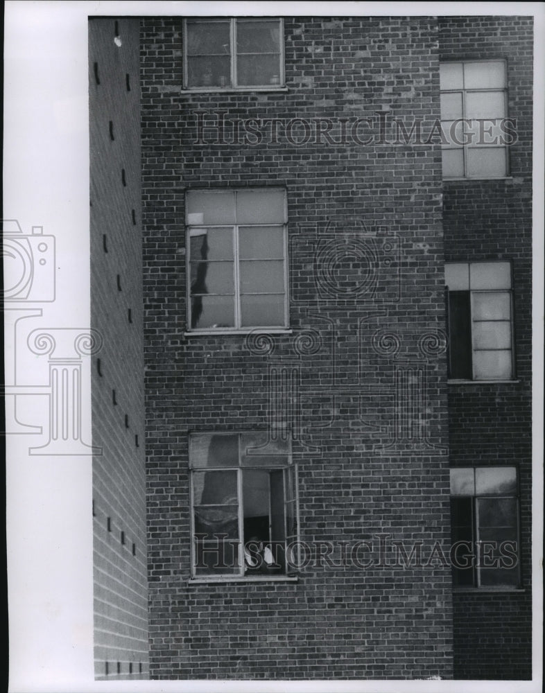 1965 Press Photo Jane Adams Housing Project - Chicago- Historic Images