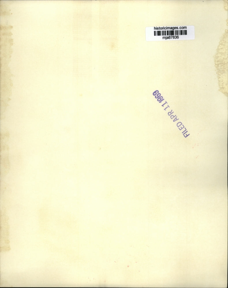 1969 Press Photo Dr. Denton A. Cooley at news conference in Baltimore