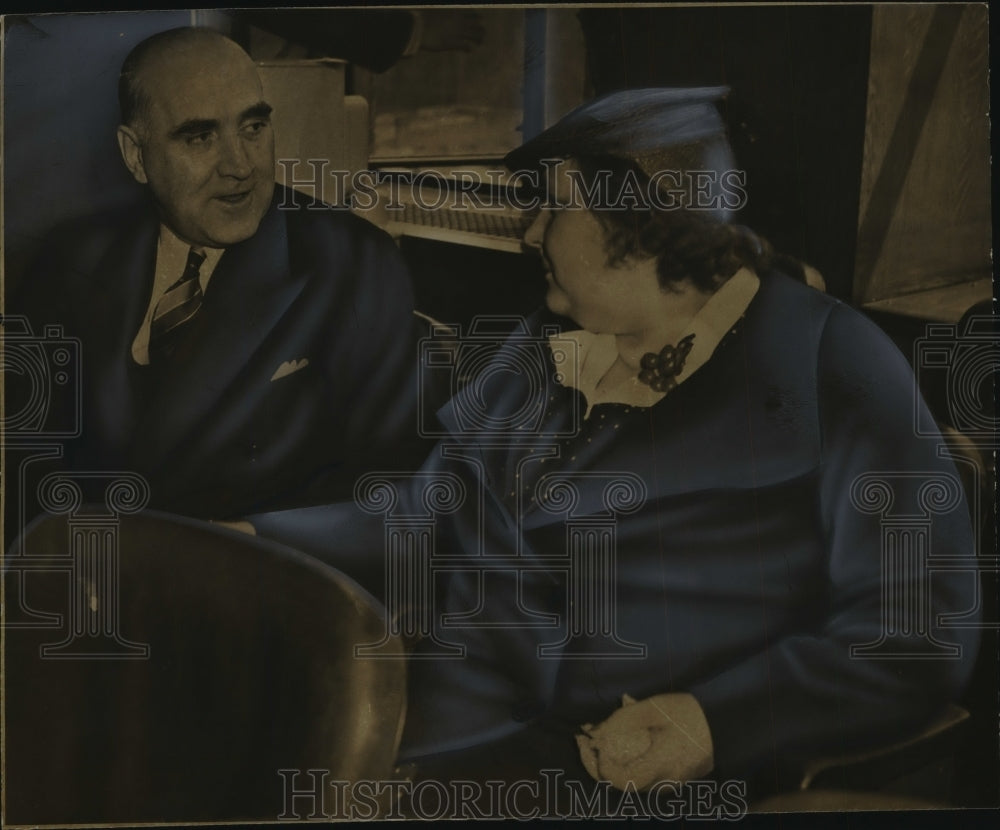 1941 Press Photo Mrs. Alice Dornblaser, confessed to slaying her landlady