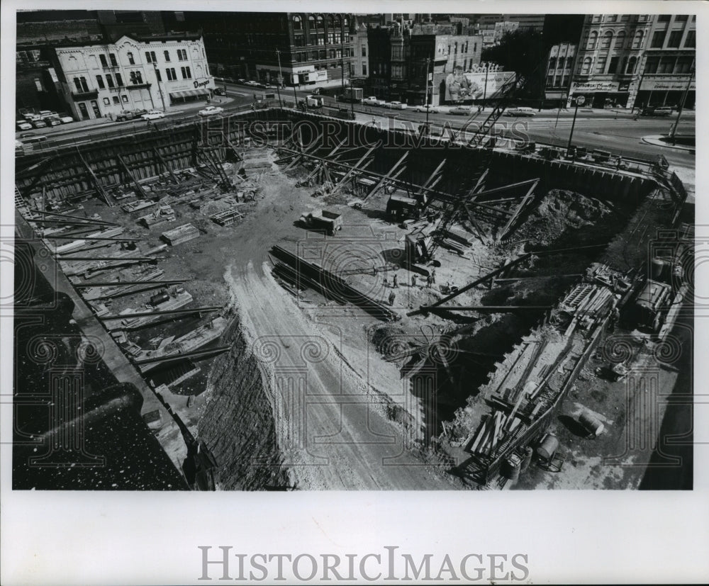 1960 Press Photo Milwaukee Journal Buildings Construction - mja89674- Historic Images