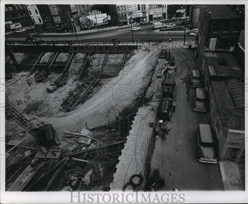 Load image into Gallery viewer, 1960 Press PhotoMilwaukee Journal building construction, Wisconsin - mja90846
