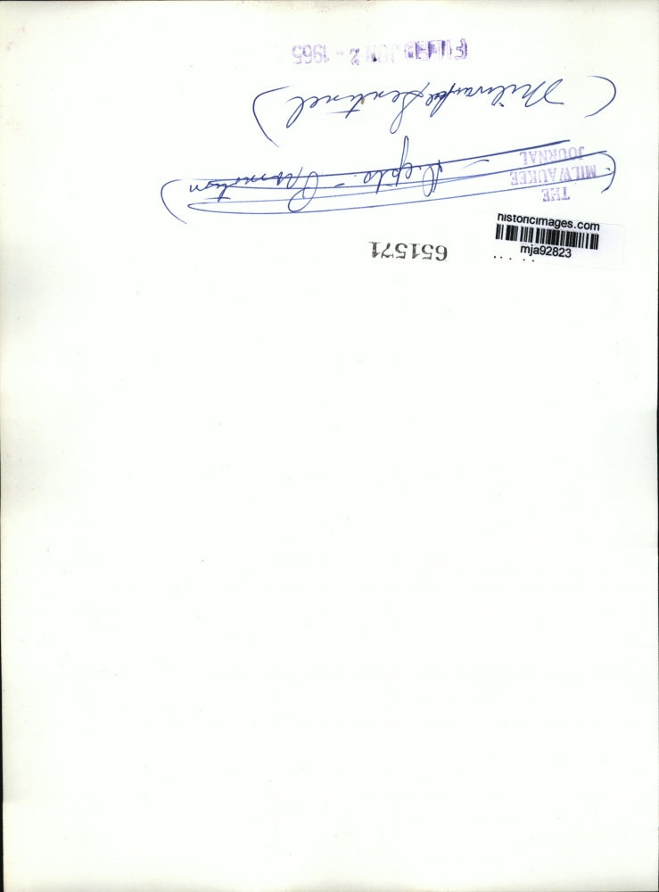 1965 Press Photo The Milwaukee Sentinel, promotional material, lobby - mja92823