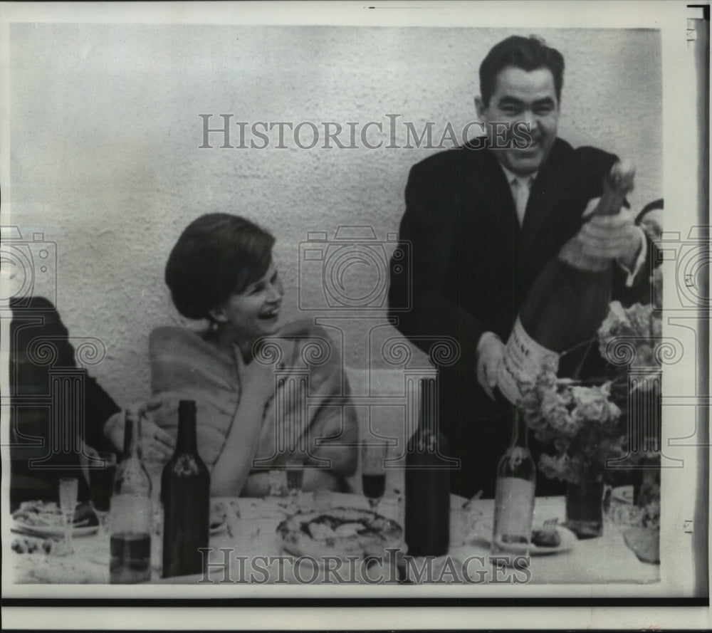 1967 Press Photo Cosmonauts Andrian Nikolayev and Valentina Tershkova