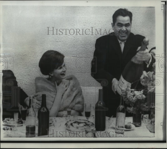 1967 Press Photo Cosmonauts Andrian Nikolayev and Valentina Tershkova