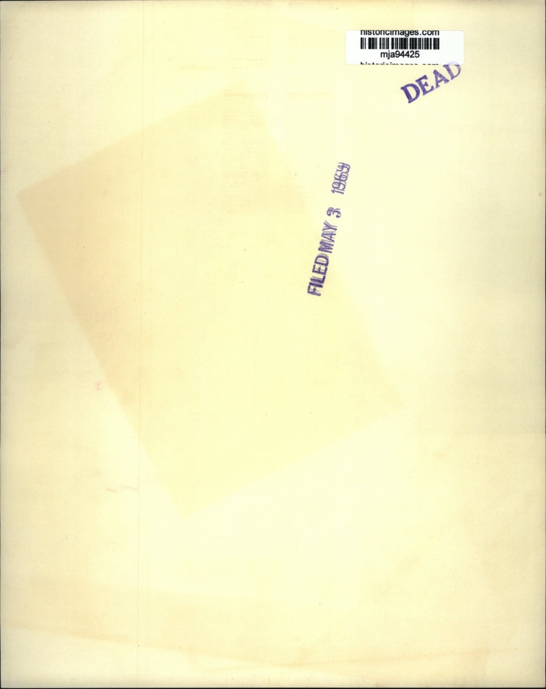 1969 Press Photo Pope Paul VI promotes Cardinal John Deardon in Vatican City