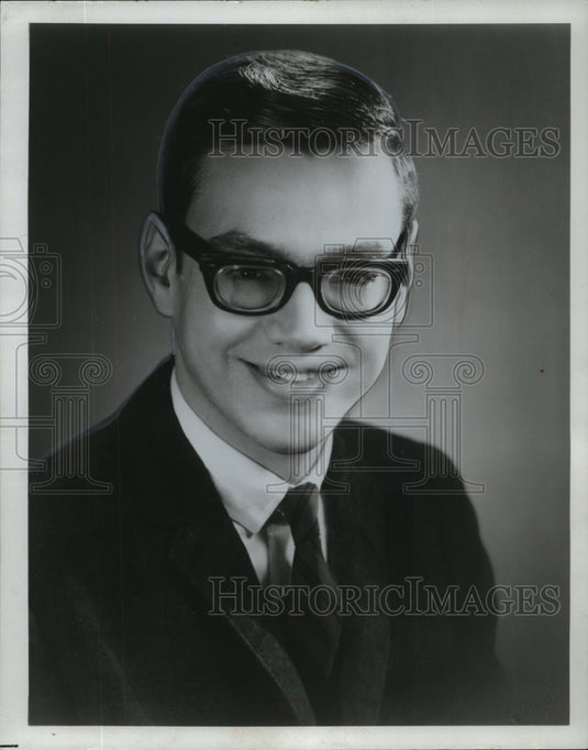1966 Press Photo Bill Drake, WEMP disk jockey, Milwuakee - mja94636