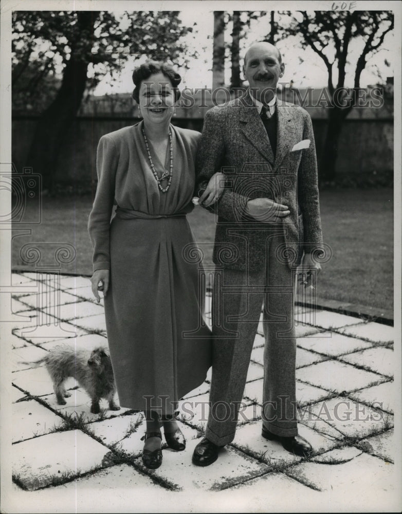 1949 Press Photo Prince and Princess Viggo of Denmark - mja94657- Historic Images