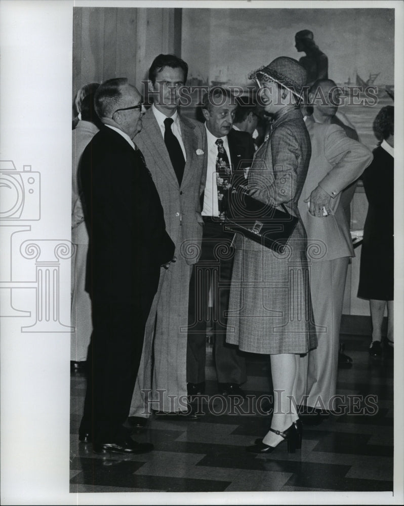 1976 Press Photo Queen Margrethe II of Denmark Visits Wisconsin - mja94664