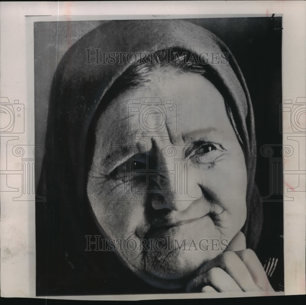 1962 Press Photo Russia's Cosmonaut Major Andrian Nikolayev's mother - mja94735