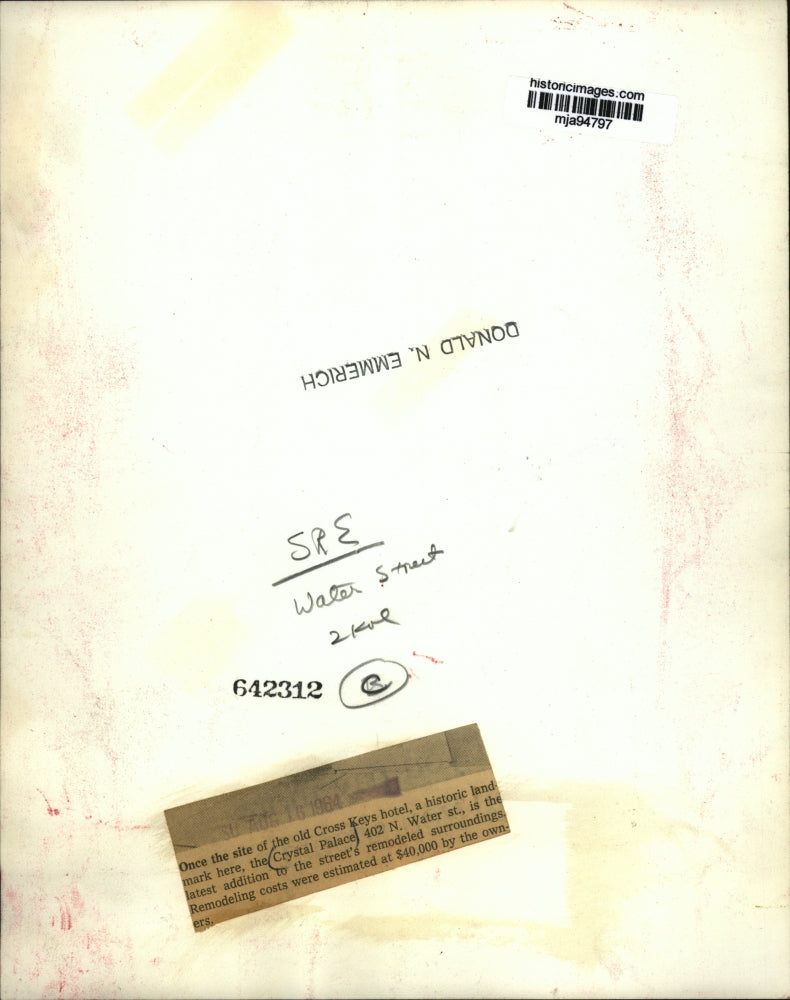 1964 Press Photo The Crystal palace, after an extensive remodel - mja94797