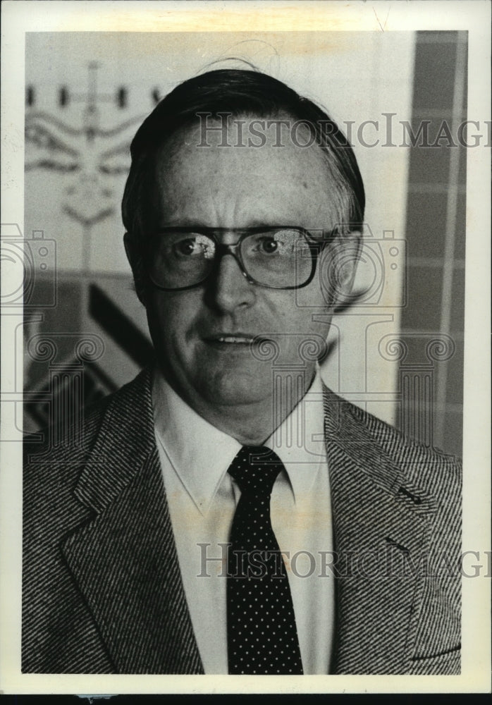 1980 Press Photo Marquette High School basketball coach, Paul Noack- Historic Images