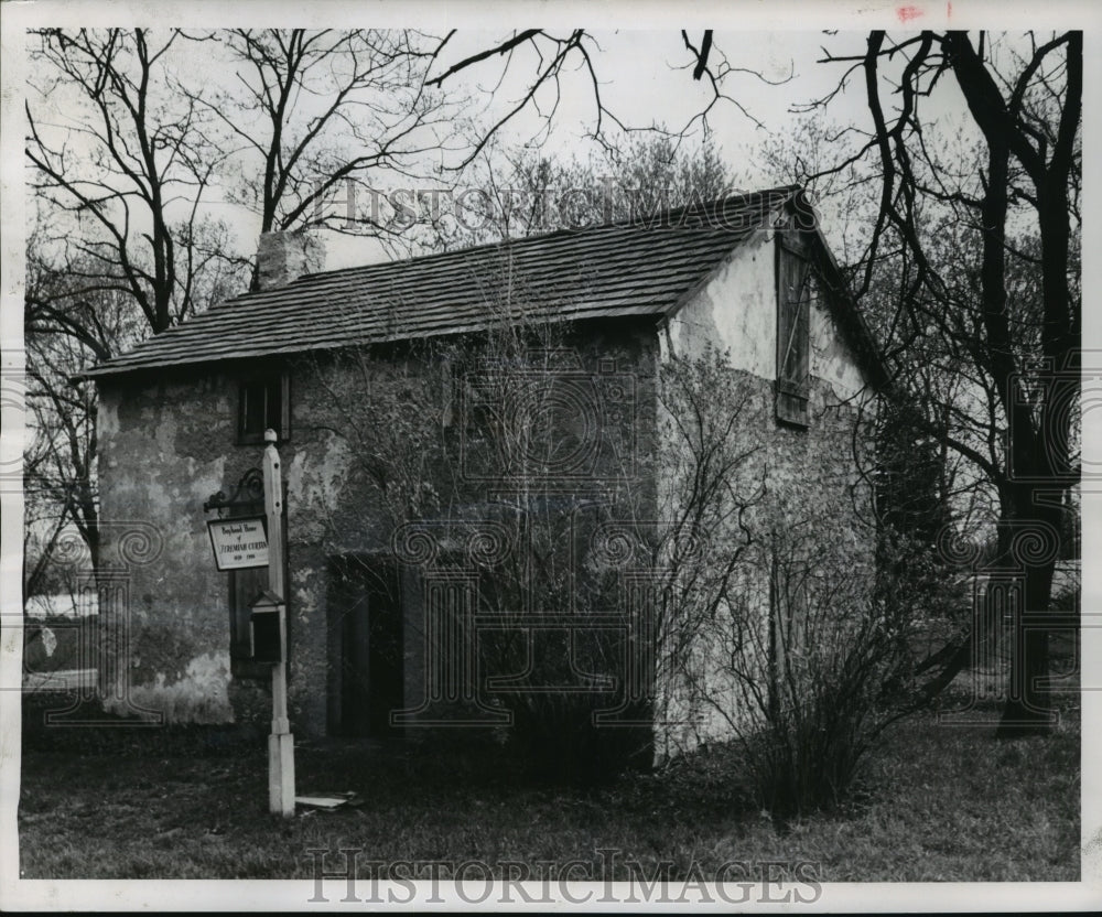 1959 Press Photo Jeremiah Curtin is a very historic house located in Milwaukee - Historic Images