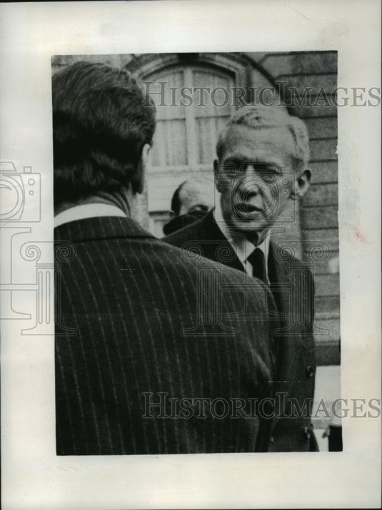 1968 Press Photo Maurice Couve De Murville The French Premier - mja97014- Historic Images