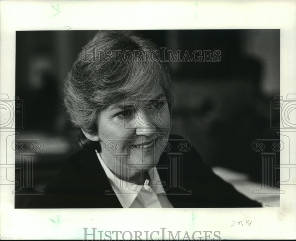 1982 Press Photo Portrait of Sheila Earl - Historic Images