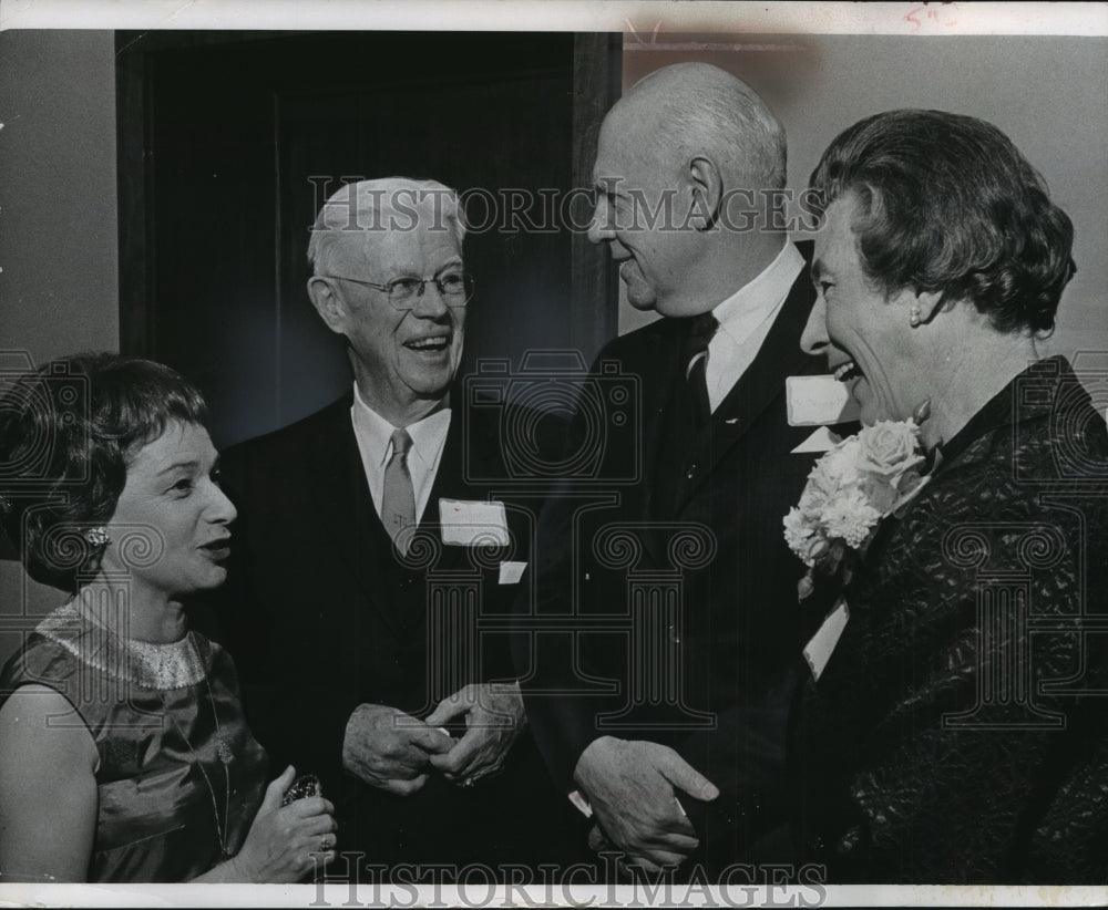 1966 Press Photo Legal Aid Society celebrating 50th Anniversary - mja97910- Historic Images