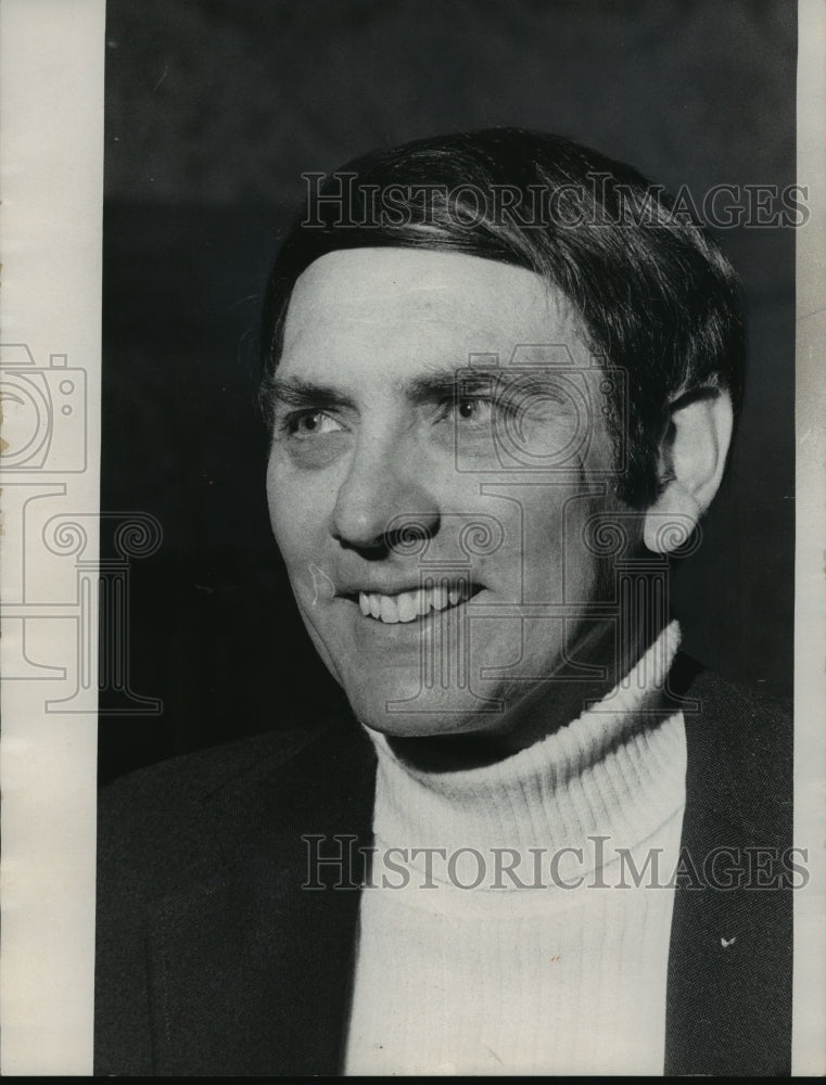 1974 Press Photo William Dyke Candidate for governor - Historic Images