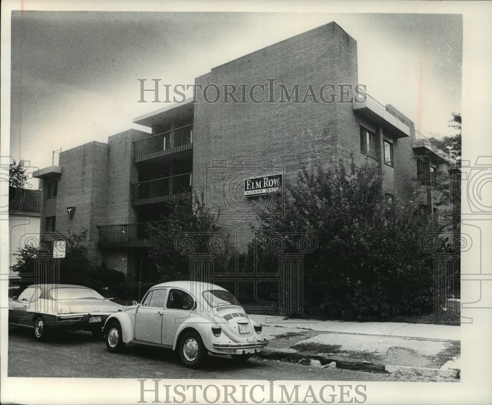 1977 Press Photo The Elm Row Nursing Home at 2125 W. Kilbourn Avenue - mja98613