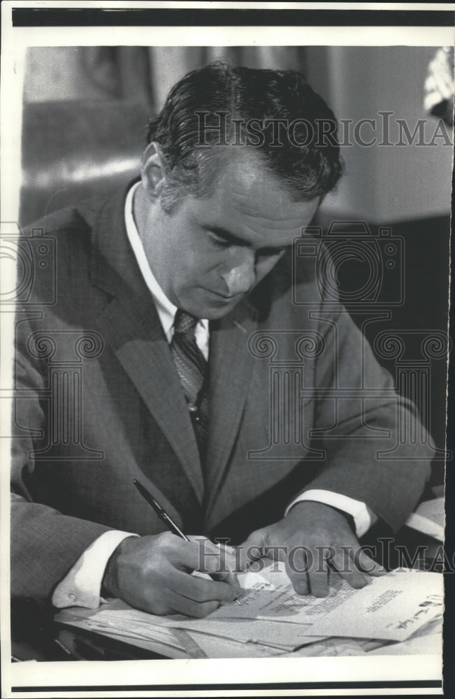 1972 Press Photo Sen. Thomas Eagleton, Vice Presidential Nominee- Historic Images