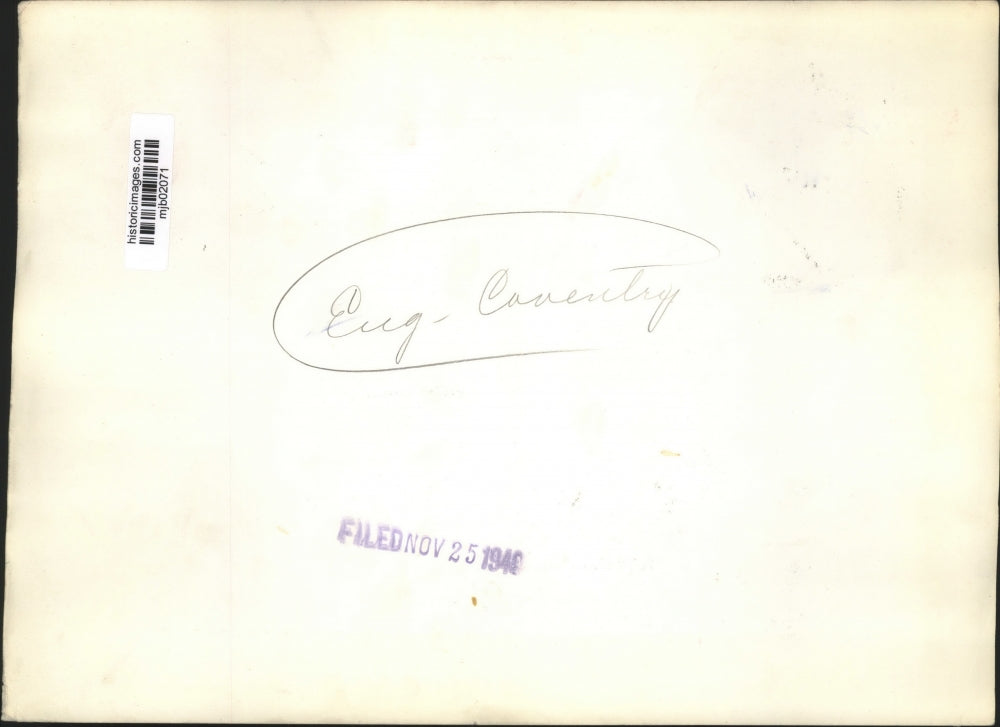 1940 Press Photo Historic Coventry Laid Waste by Nazi Bombers - mjb02071