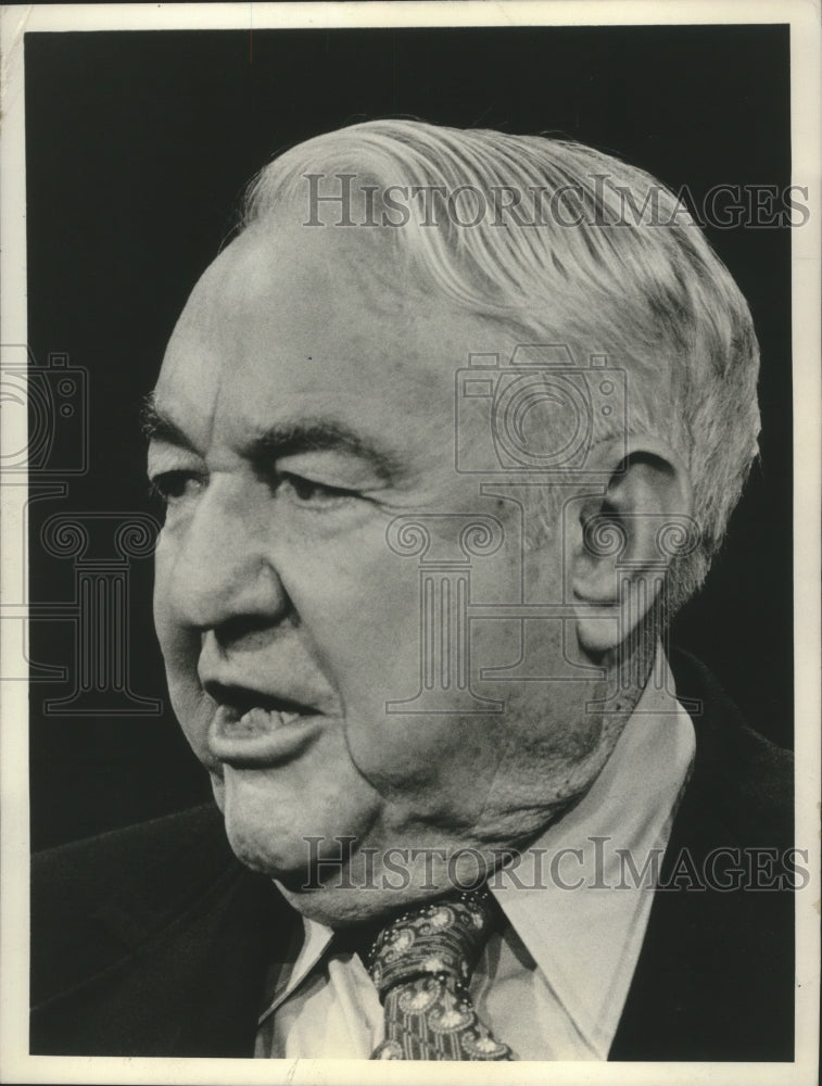 1974 Press Photo Senator Sam Ervin, chairman of Watergate committee, Washington.- Historic Images