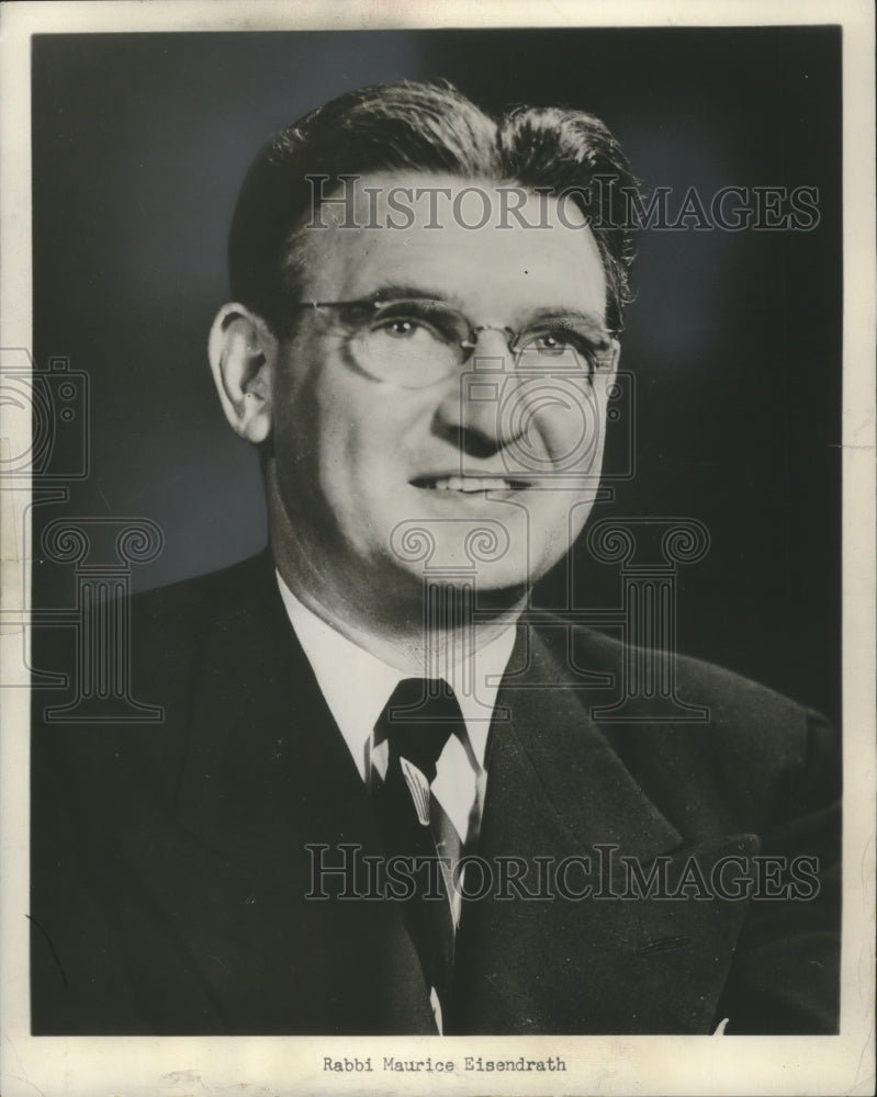 1965 Press Photo of Rabbi Maurice Eisendrath - mjb02573- Historic Images